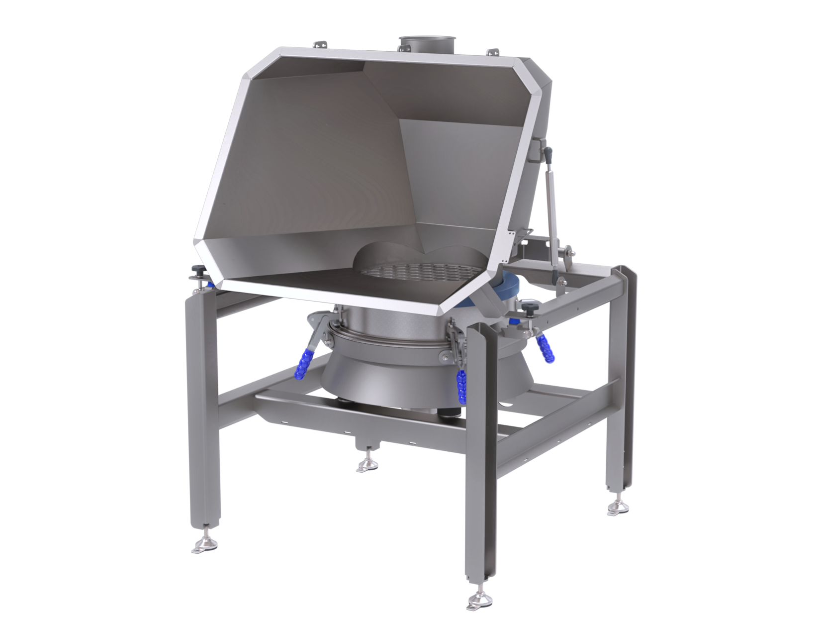 Stazione svuotasacchi con vaglio integrato Farleygreene